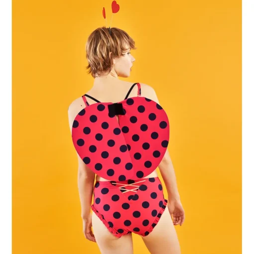 YUMMY MART Ladybug Swimsuit Set