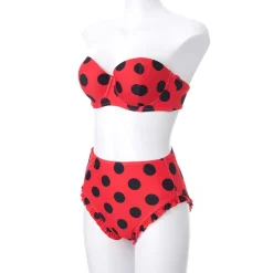 YUMMY MART Ladybug Swimsuit Set
