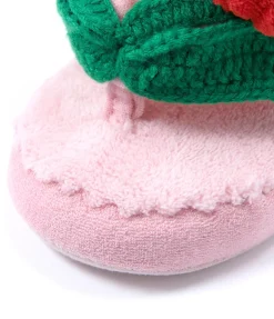 YUMMY MART Pink Cherry Room Slippers