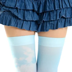 Zettairyoiki Blue Sky Thigh-High Tights