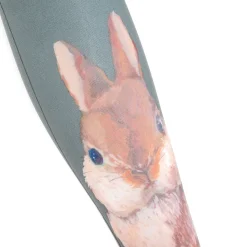 Zettairyoiki Double Rabbit Knee-High Tights (Green)