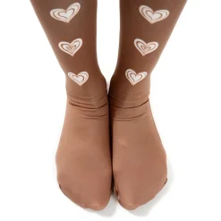 Zettairyoiki Latte Art Thigh-High Tights