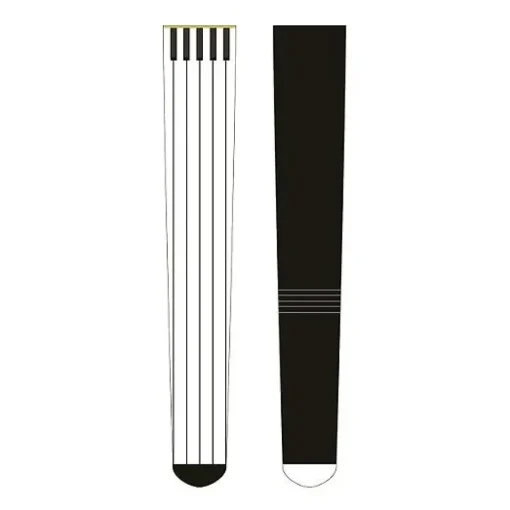 Zettairyoiki Piano Keys Thigh-High Tights